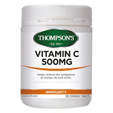 Thompsons Vitamin C 500mg Chewable 200 tabs